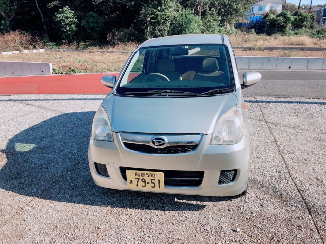 軽自動車のレンタカーの外観