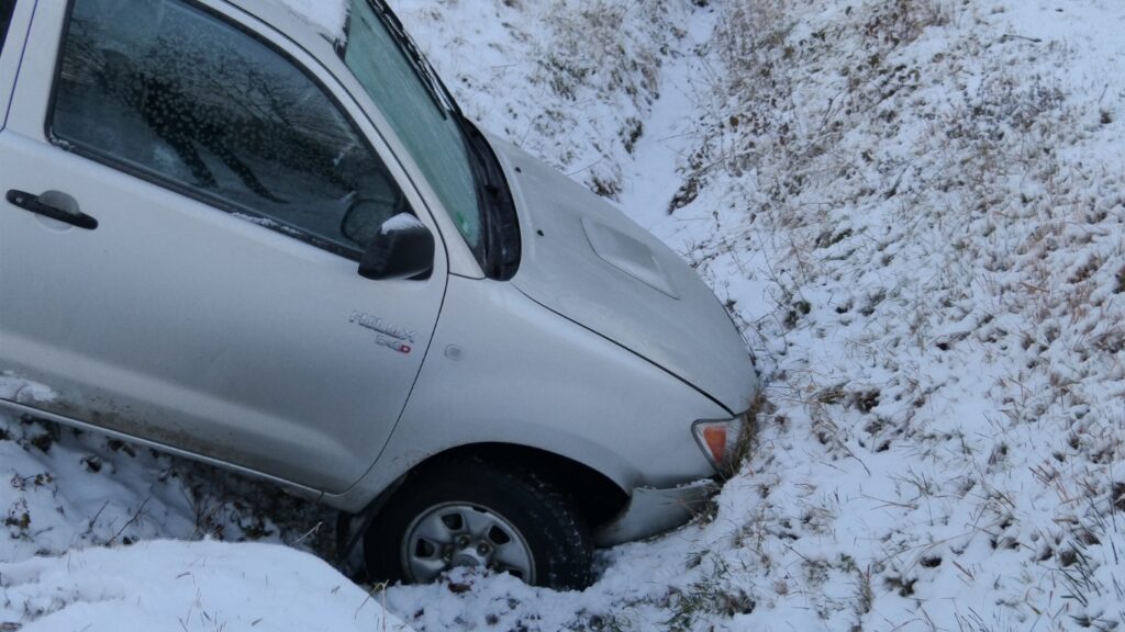 雪道の事故