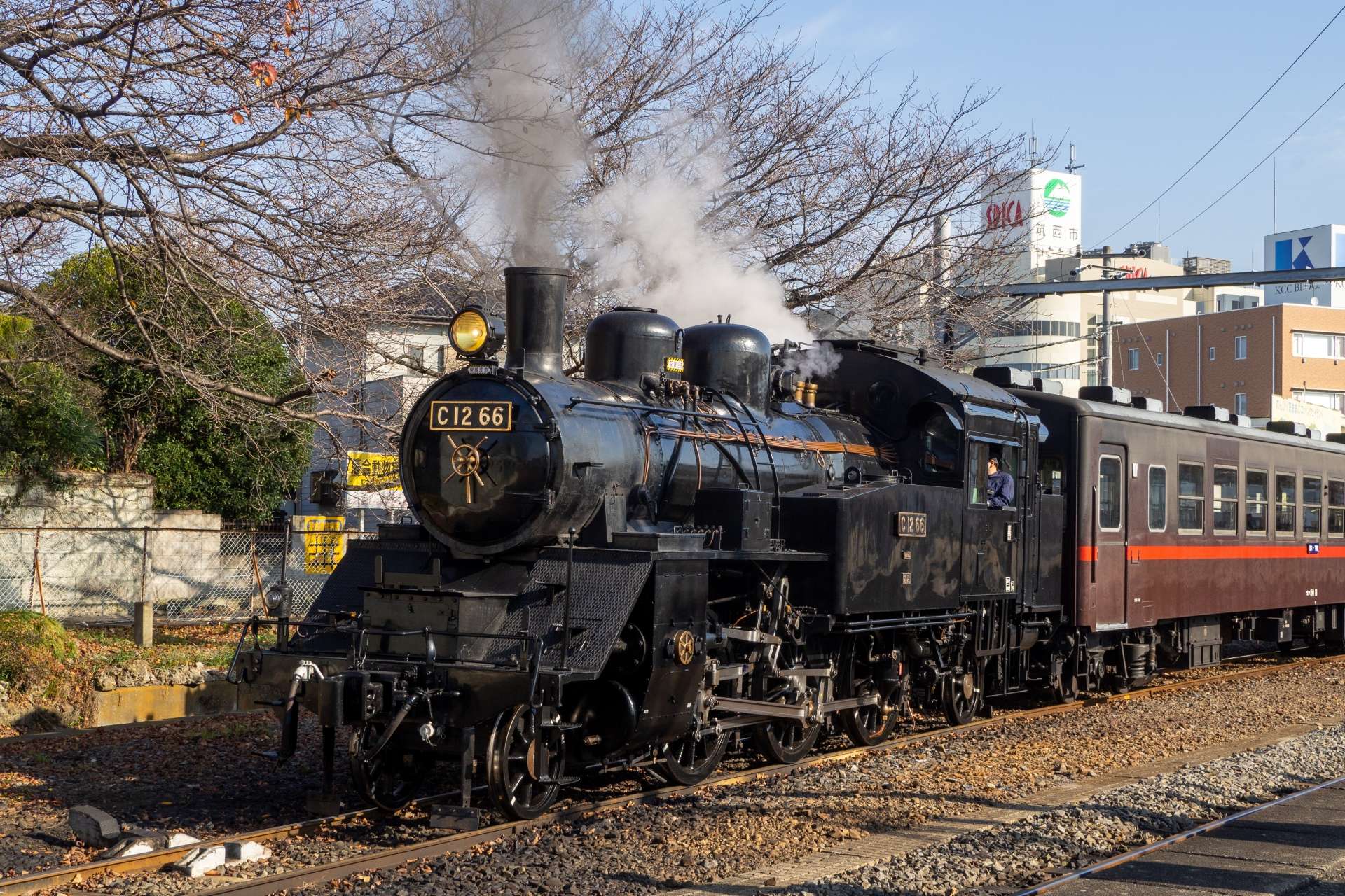 真岡鐵道のSL