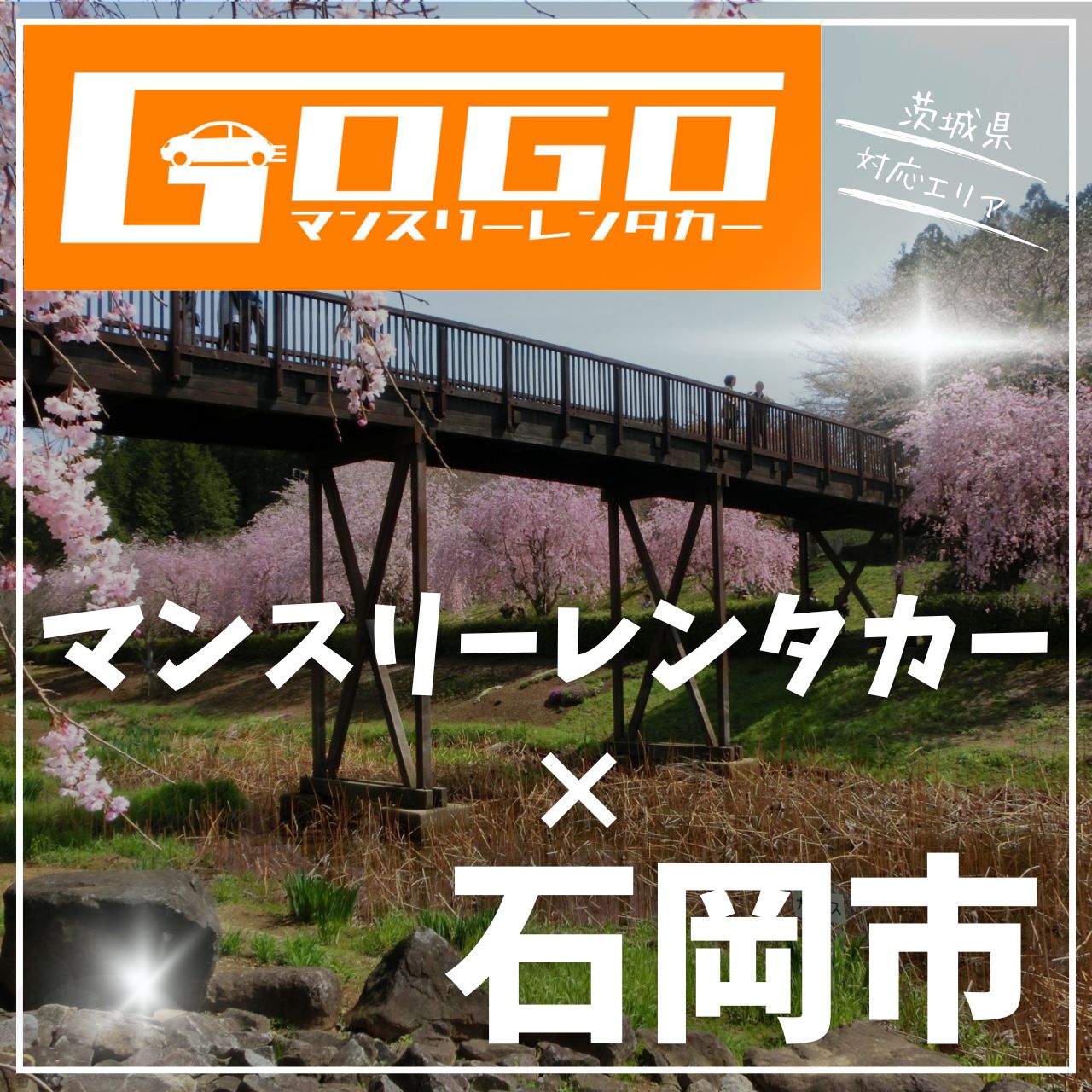 石岡市のマンスリーレンタカー