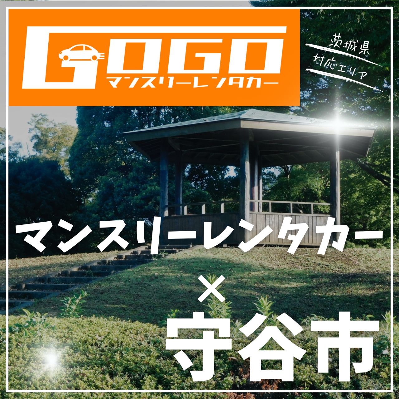 守谷市のマンスリーレンタカー