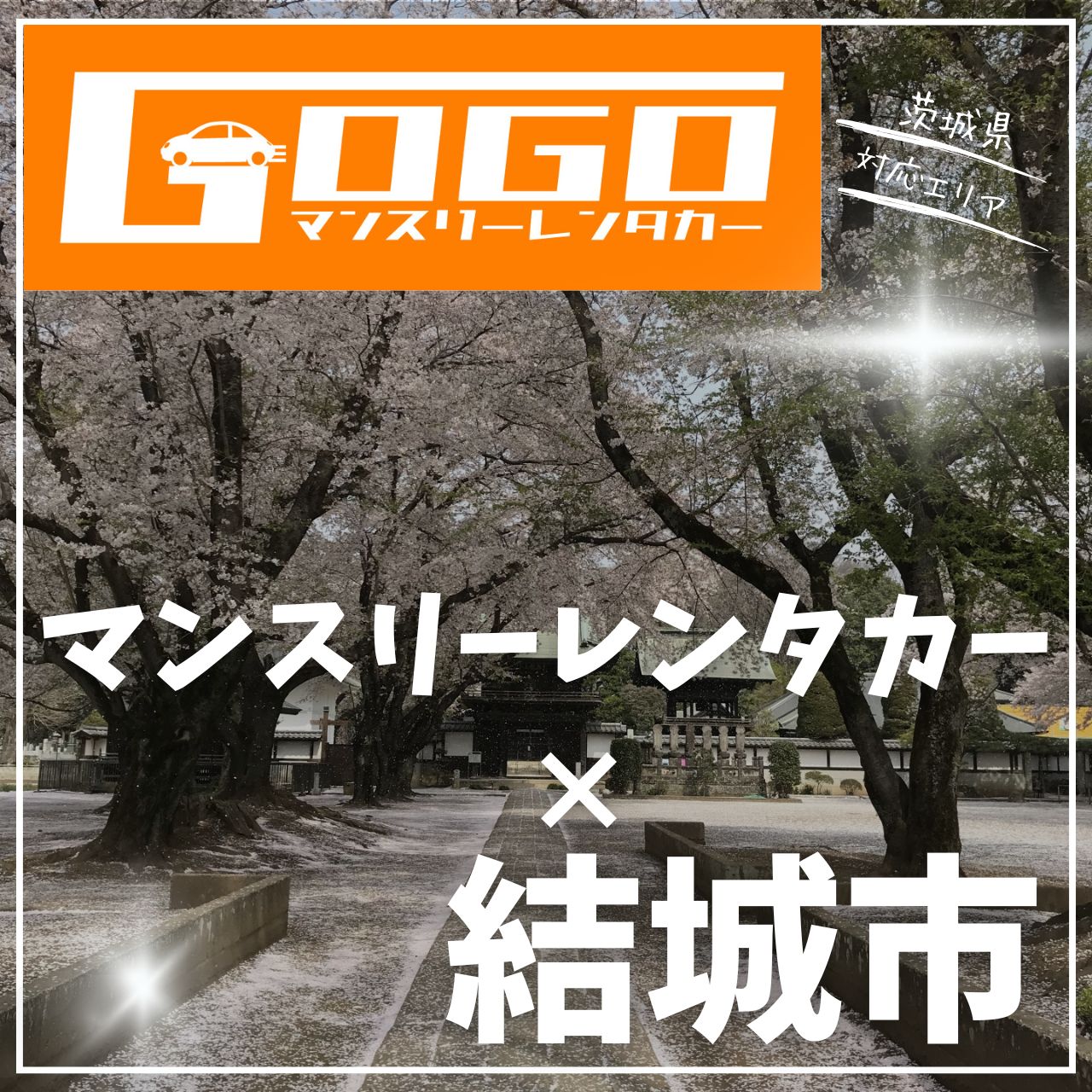 結城市のマンスリーレンタカー