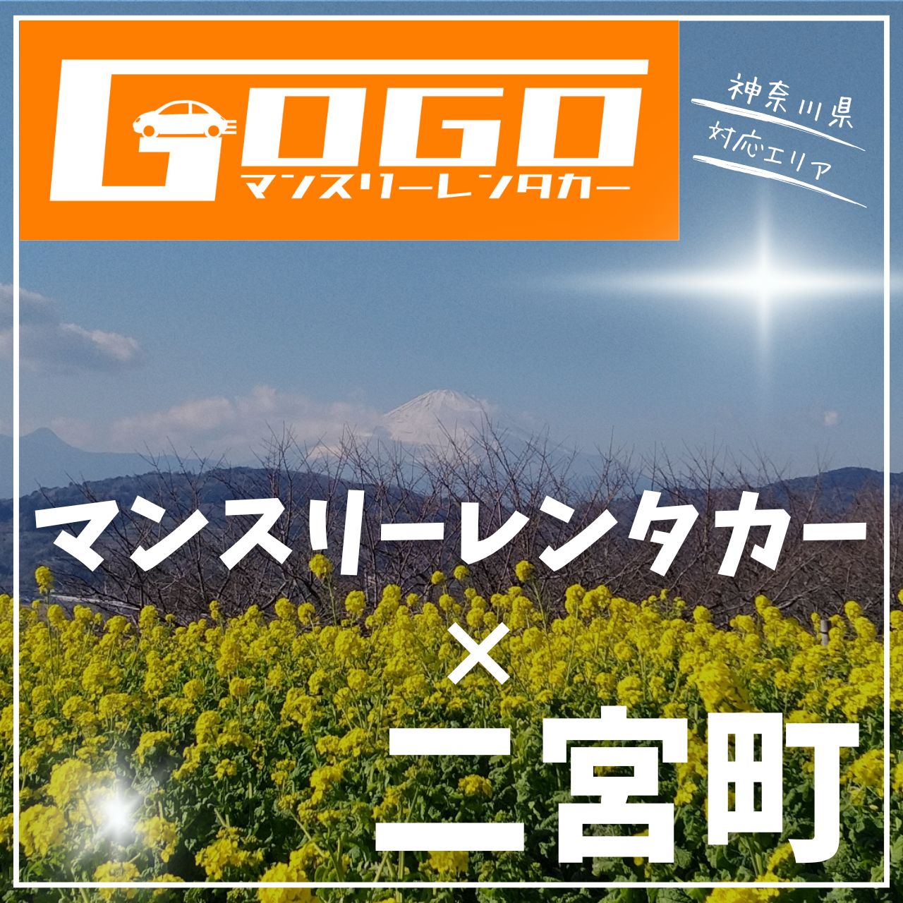 中郡二宮町のマンスリーレンタカー