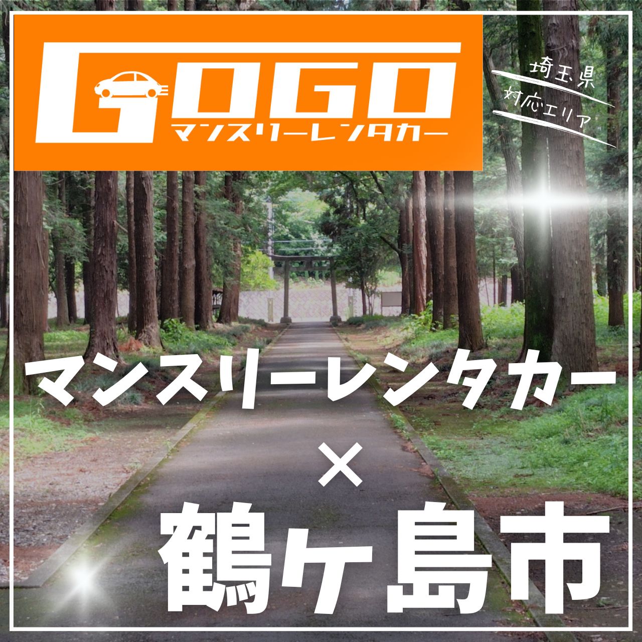 鶴ヶ島市のマンスリーレンタカー