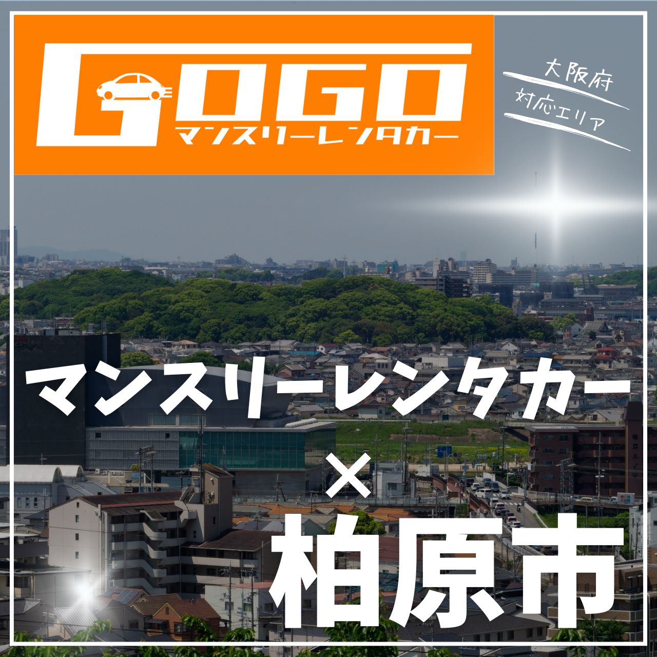 柏原市のマンスリーレンタカー