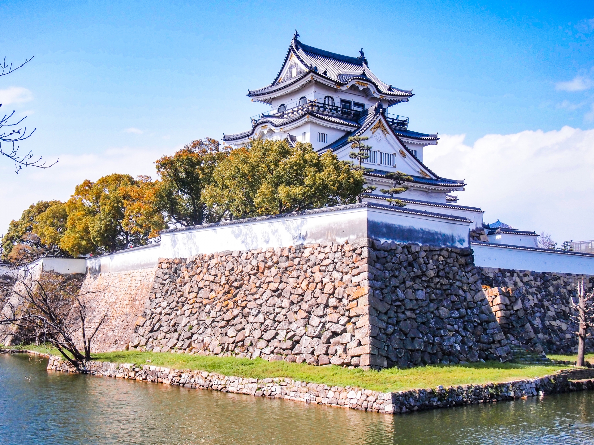 岸和田城