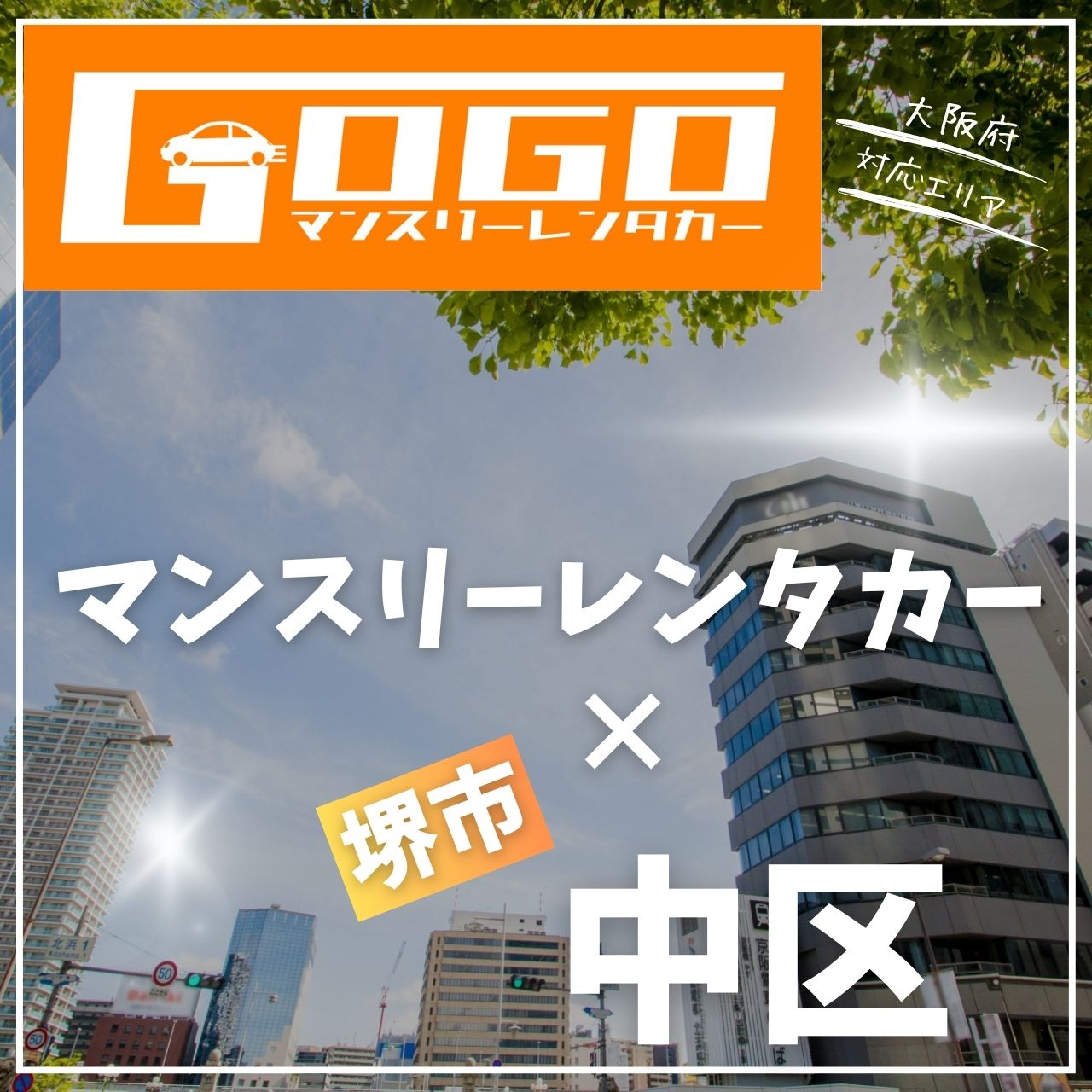 堺市中区のマンスリーレンタカー