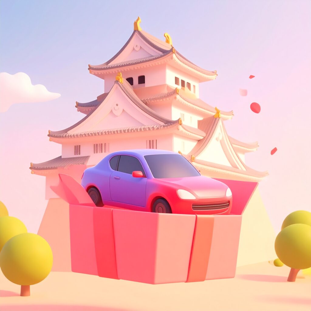 GOGOマンスリーレンタカー愛知は宅配無料