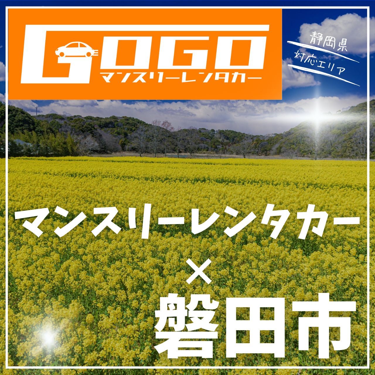 磐田市のマンスリーレンタカー
