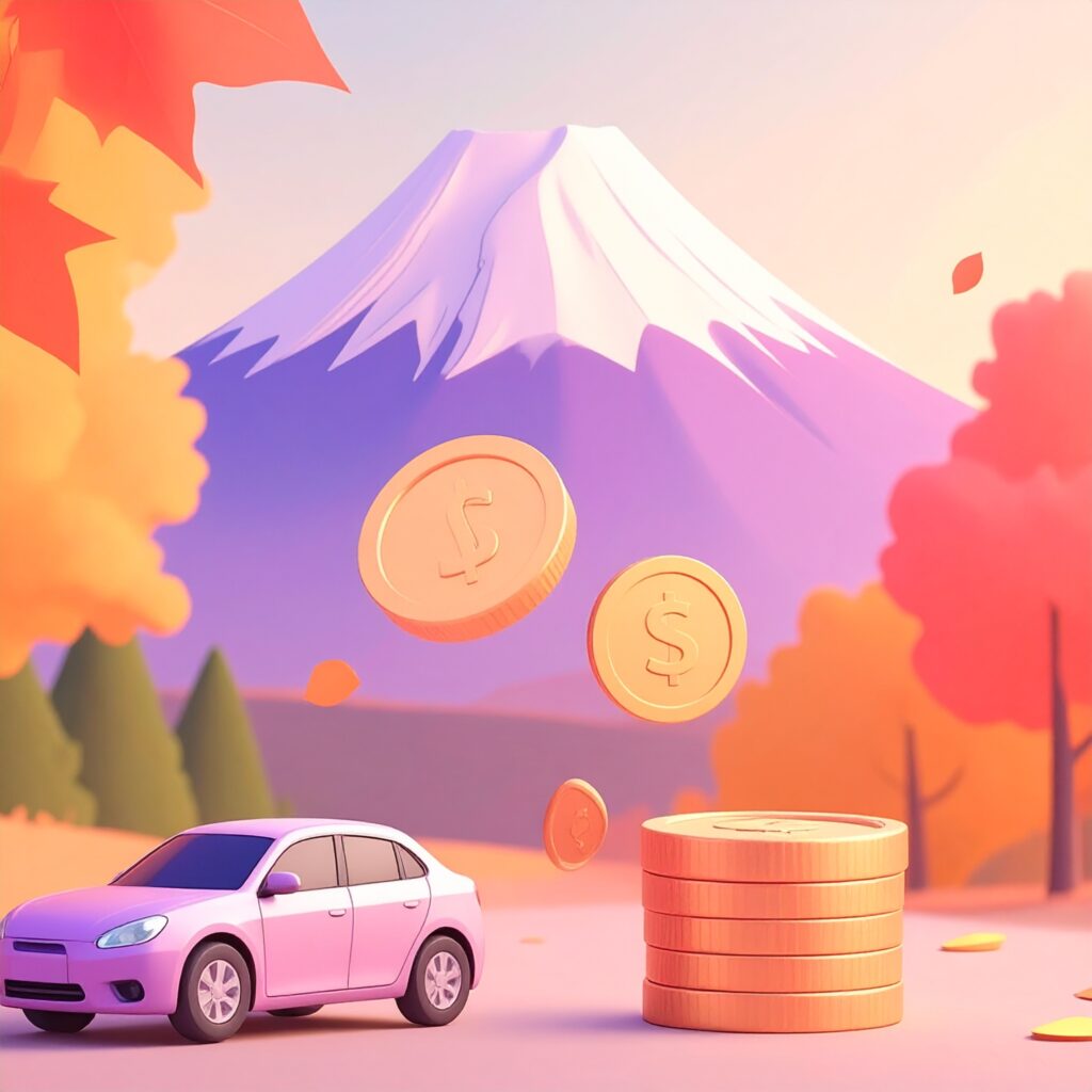 GOGOマンスリーレンタカーは安い