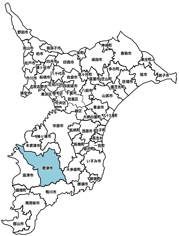 君津市のマンスリーレンタカー