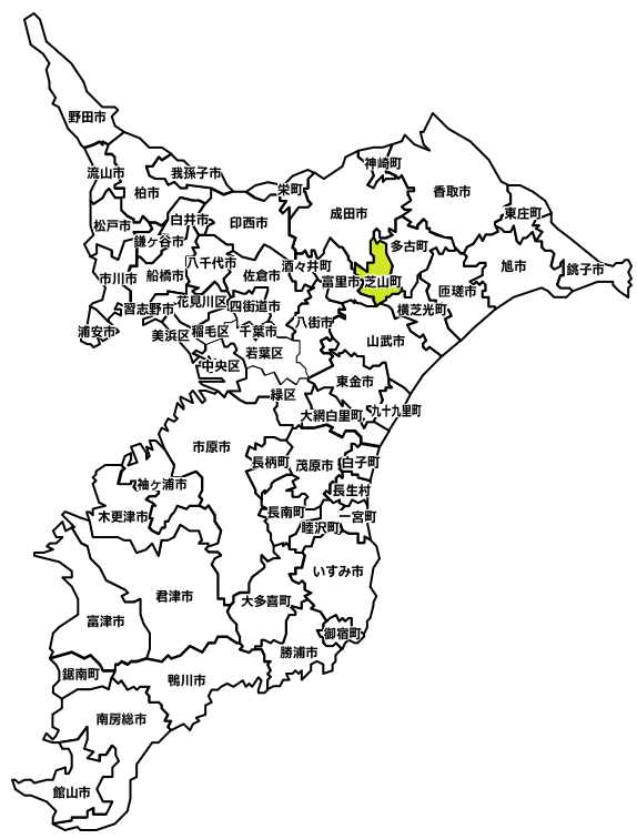 山武郡芝山町のマンスリーレンタカー