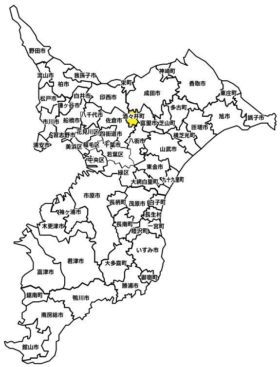 印旛郡酒々井町のマンスリーレンタカー