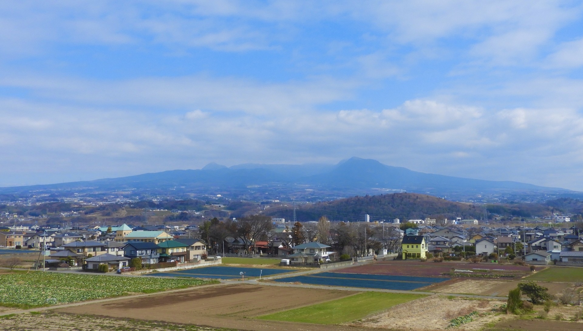 榛東村の風景