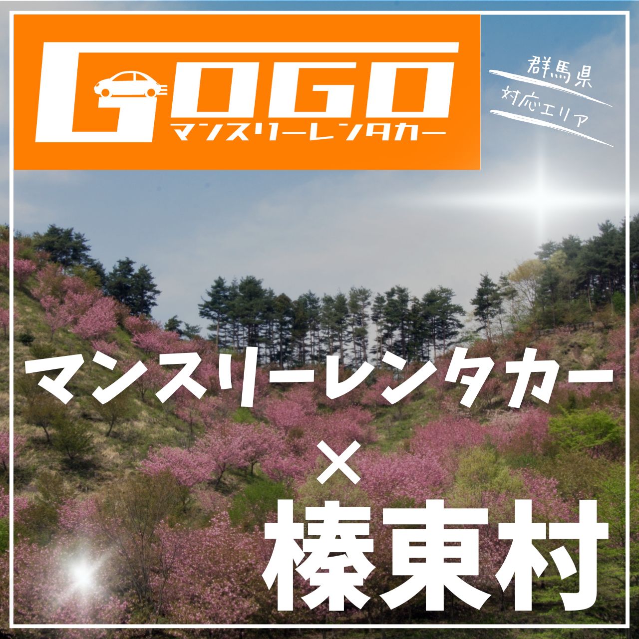 北群馬郡榛東村のマンスリーレンタカー