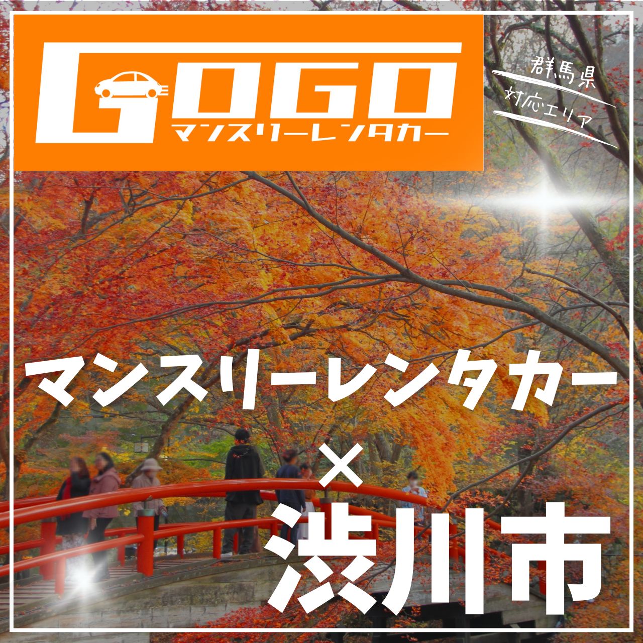 渋川市のマンスリーレンタカー