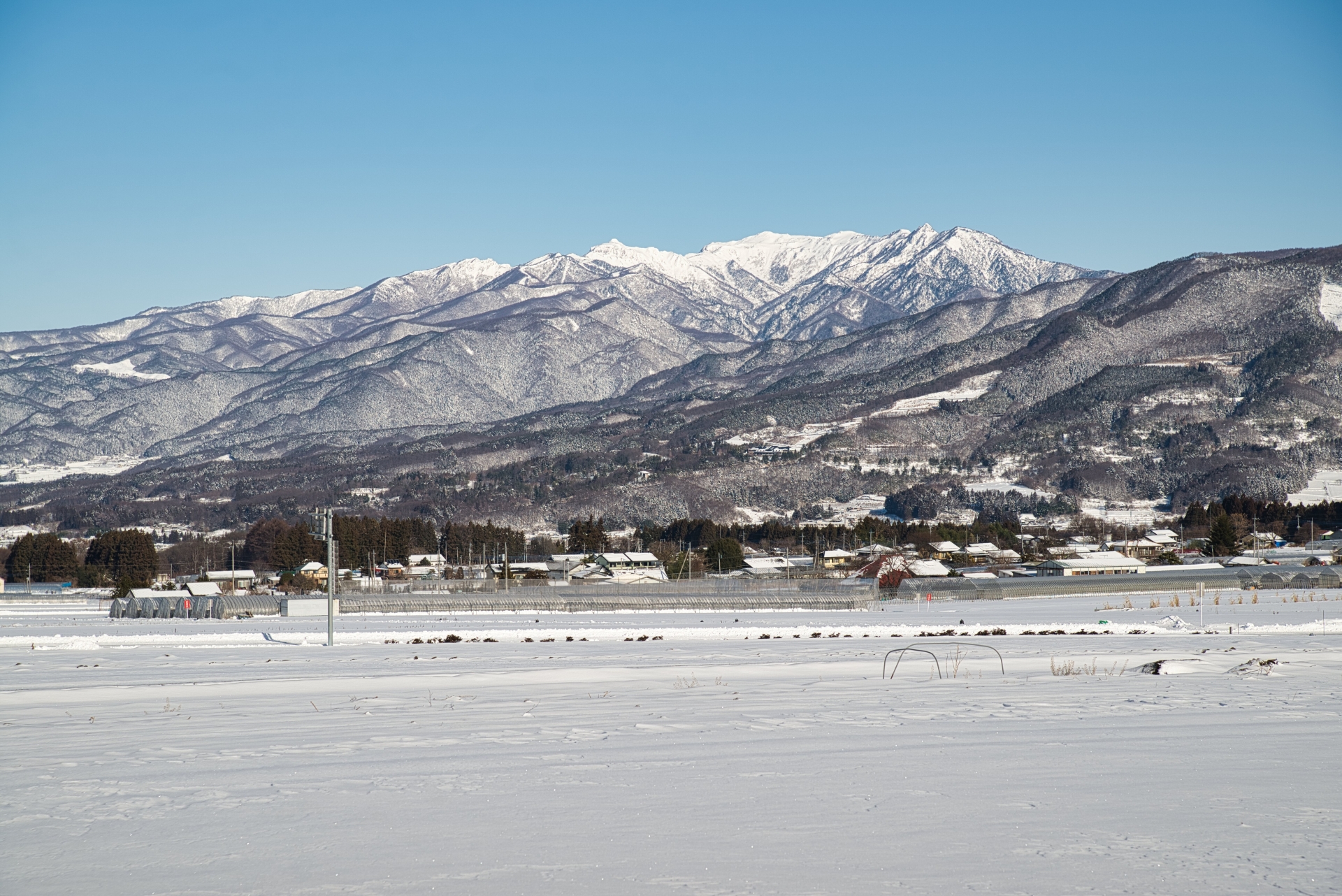 昭和村の風景