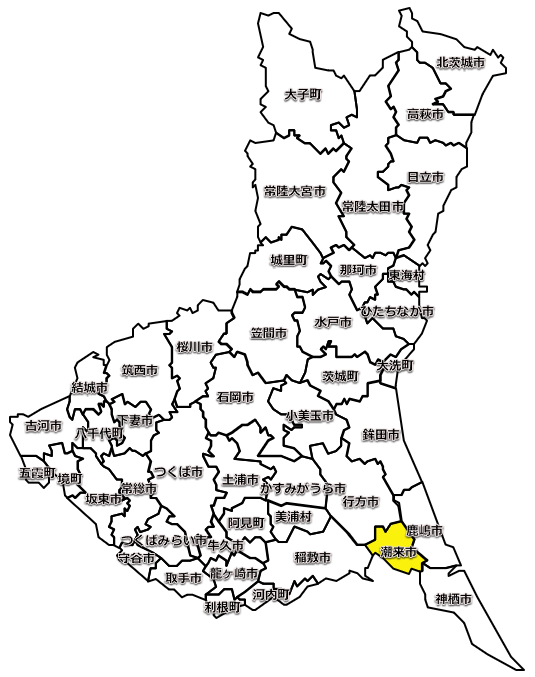 潮来市のマンスリーレンタカー