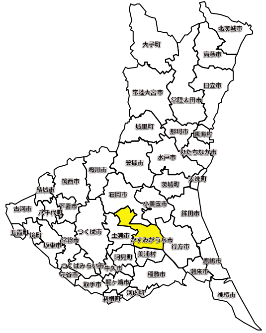 かすみがうら市のマンスリーレンタカー