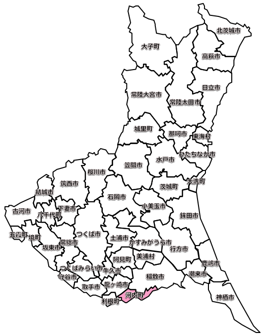 稲敷郡河内町のマンスリーレンタカー