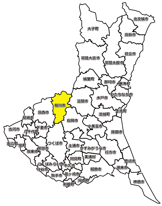 桜川市のマンスリーレンタカー