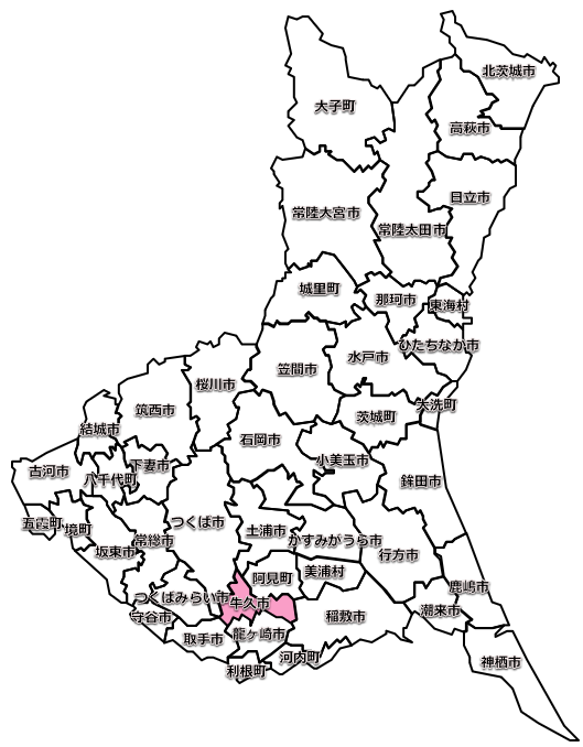 牛久市のマンスリーレンタカー