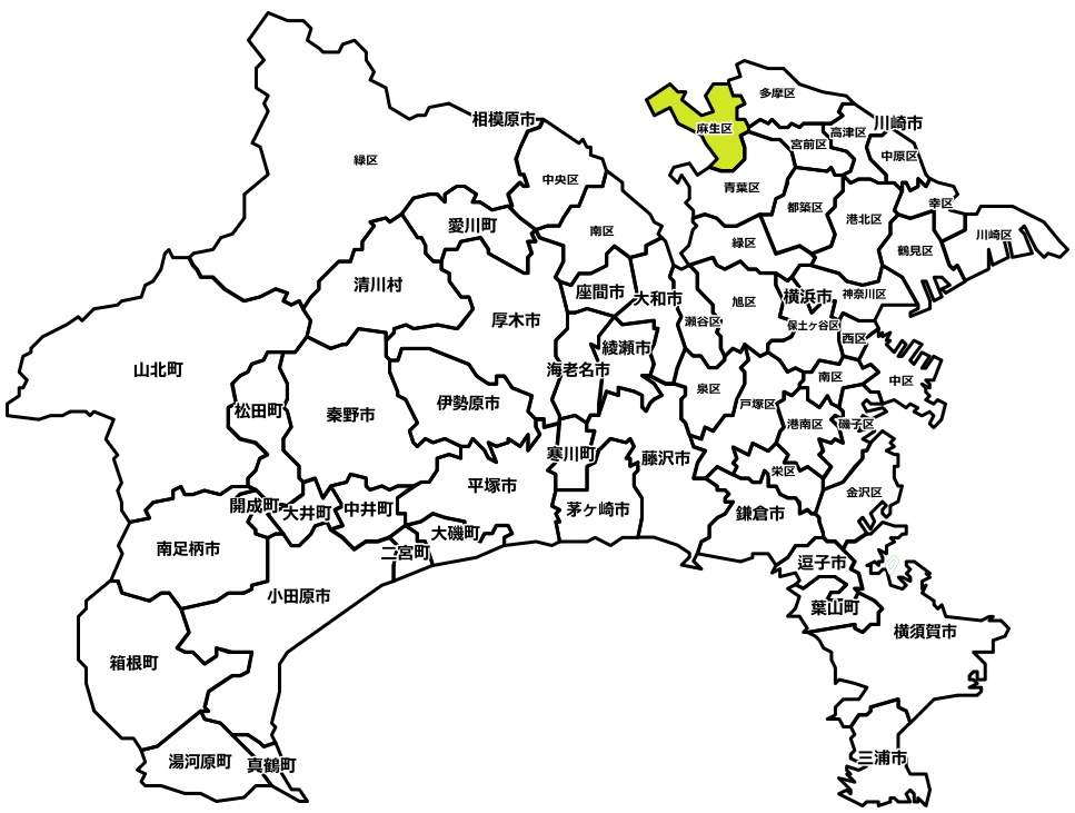 川崎市麻生区のマンスリーレンタカー