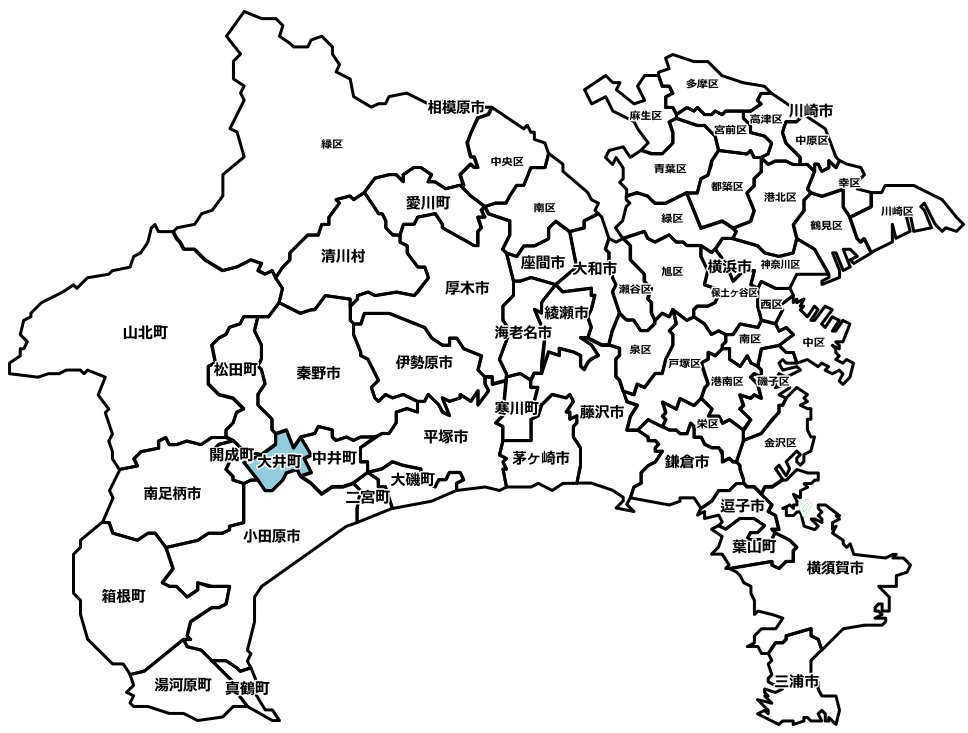 足柄上郡大井町のマンスリーレンタカー