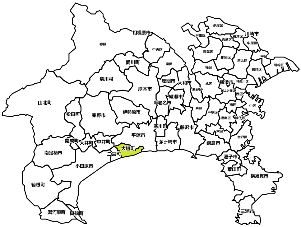 中郡大磯町のマンスリーレンタカー