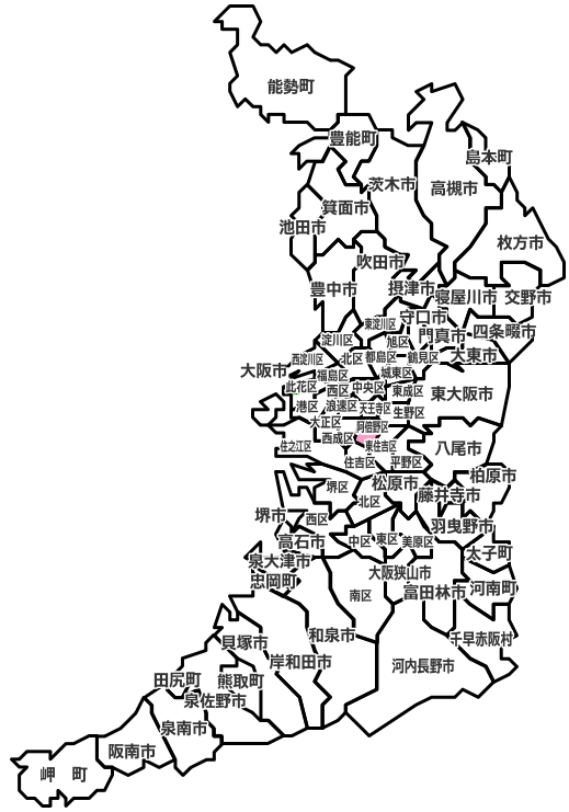 大阪市阿倍野区のマンスリーレンタカー