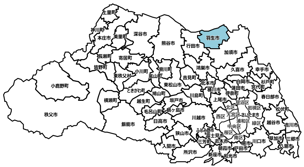 羽生市のマンスリーレンタカー