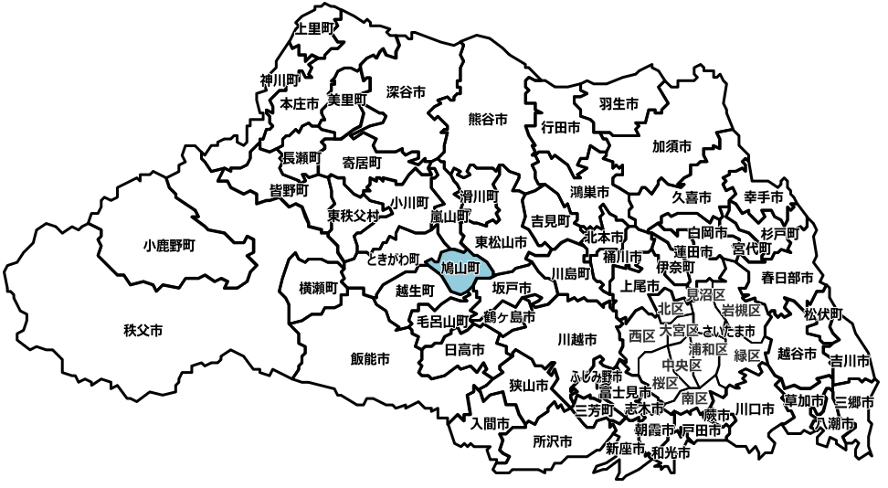 比企郡鳩山町のマンスリーレンタカー