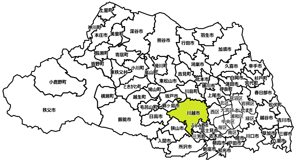 川越市のマンスリーレンタカー