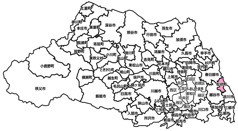 北葛飾郡松伏町のマンスリーレンタカー