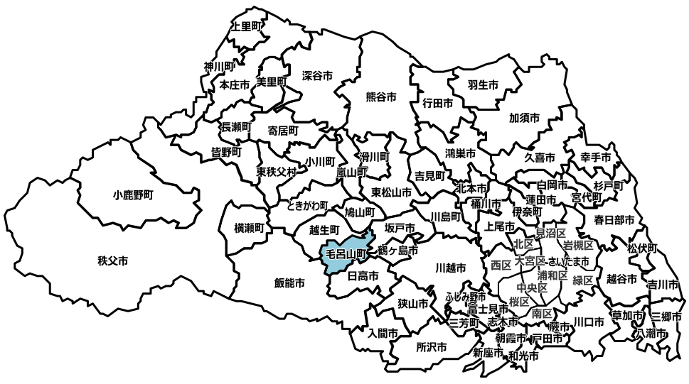 入間郡毛呂山町のマンスリーレンタカー