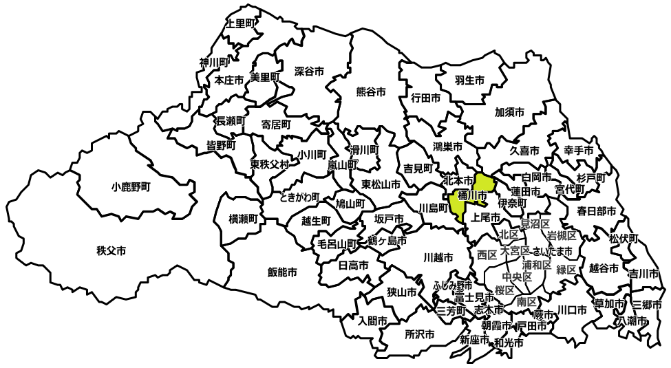 桶川市のマンスリーレンタカー