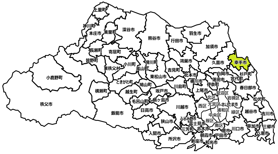 幸手市のマンスリーレンタカー