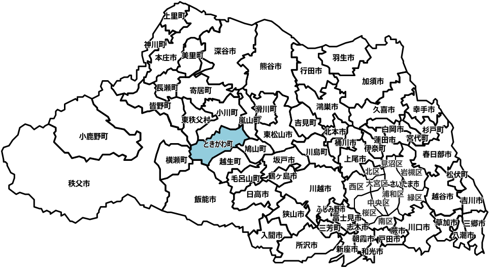比企郡ときがわ町のマンスリーレンタカー