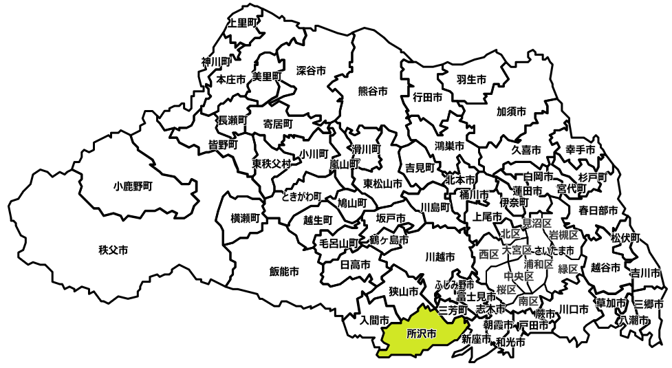 所沢市のマンスリーレンタカー