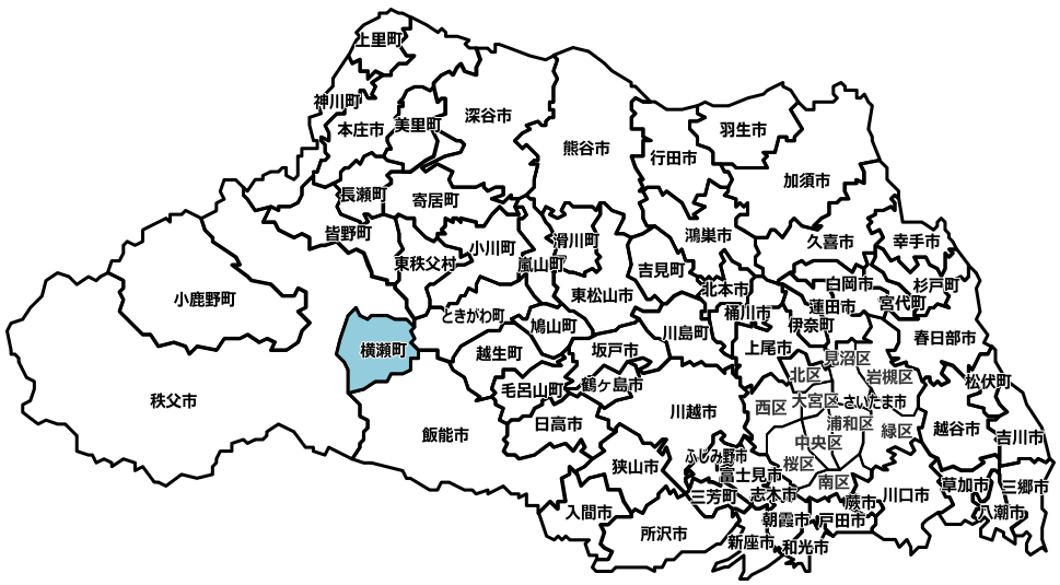 秩父郡横瀬町のマンスリーレンタカー