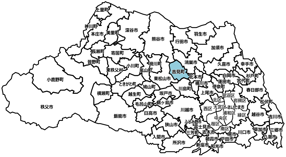 比企郡吉見町のマンスリーレンタカー