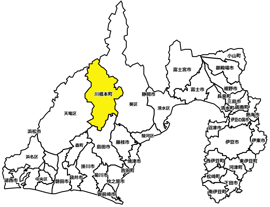 榛原郡川根本町のマンスリーレンタカー