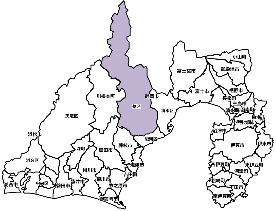 静岡市葵区のマンスリーレンタカー