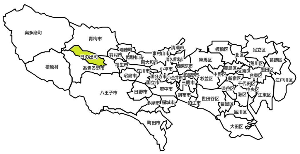 西多摩郡日の出町のマンスリーレンタカー