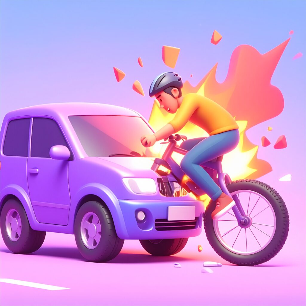 歩行者・自転車との衝突・接触
