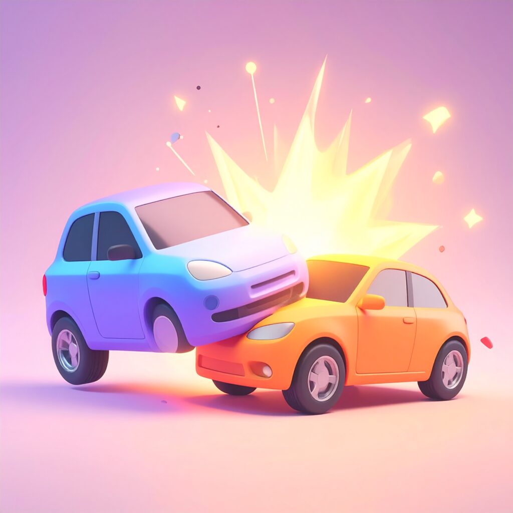 ご契約のお車の所有者が所有する別の自動車との接触・衝突