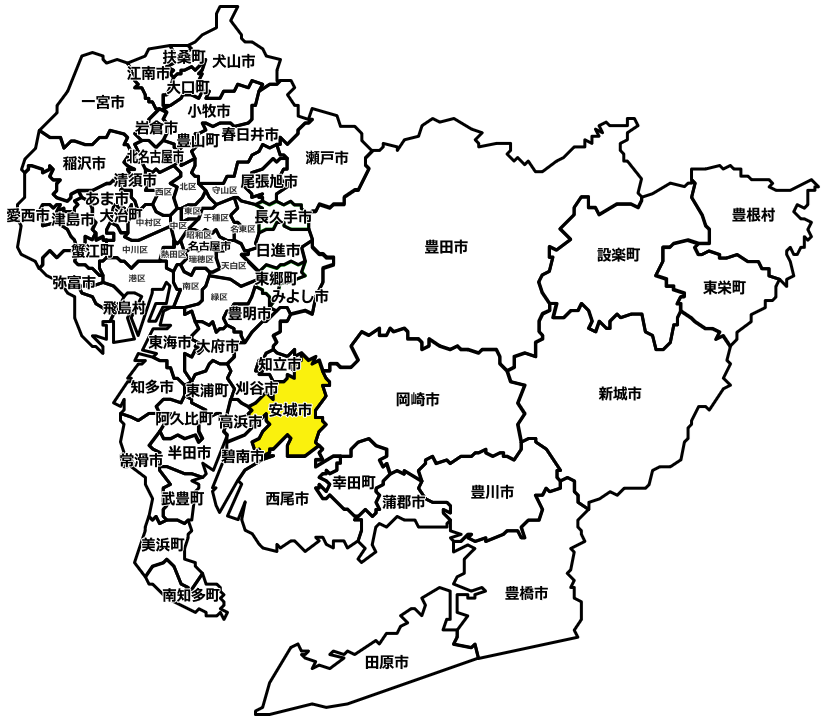 安城市のマンスリーレンタカー