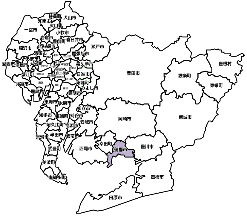 蒲郡市のマンスリーレンタカー