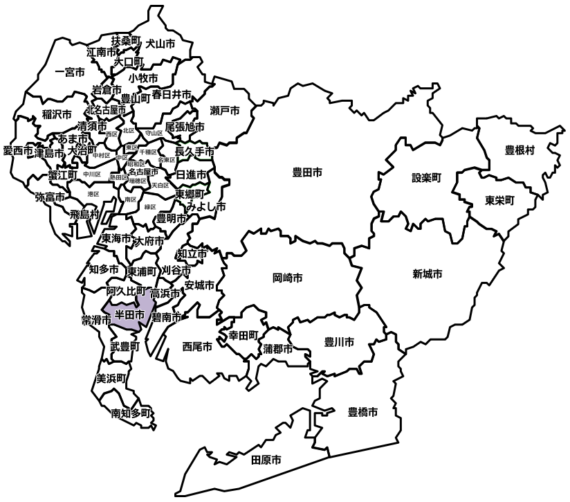 半田市のマンスリーレンタカー