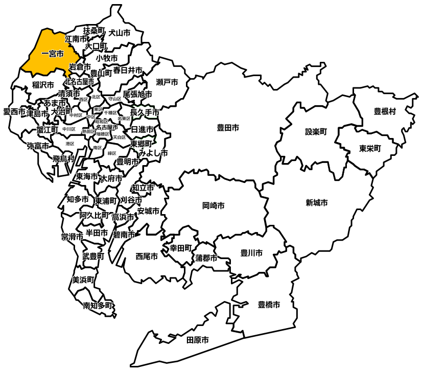 一宮市のマンスリーレンタカー